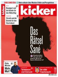 :  Kicker Sportmagazin No 70 vom 30 August 2021