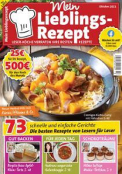 :  Mein Lieblingsrezept Magazin Oktober No 10 2021