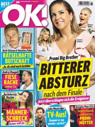 : Ok! Das Exklusiv-Magazin der Stars No 36 vom 01  September 2021
