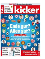 :  Kicker Sportmagazin No 71 vom 02 September 2021