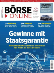 : Börse Online Magazin No 35 vom 02  September 2021
