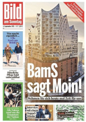 :  Bild am Sonntag vom 05 September 2021