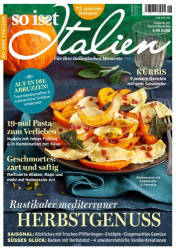 : So isst Italien Kochmagazin No 06 Oktober-November 2021
