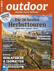 : Outdoor Magazin Reisen Wandern Abenteuer No 10 Oktober 2021
