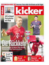 :  Kicker Sportmagazin No 73 vom 09 September 2021