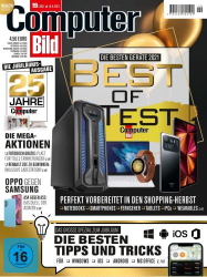 : Computer Bild Magazin No 19 vom 10  September 2021
