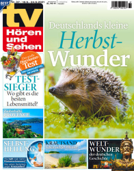 : Tv Hören und Sehen Magazin No 37 vom 10  September 2021
