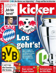 : Kicker Sportmagazin No 74 vom 13  September 2021
