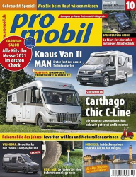 : Promobil Reisemobilmagazin Oktober No 10 2021
