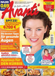 : Avanti Frauenmagazin No 38 vom 15  September 2021
