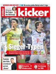 :  Kicker Sportmagazin No 75 vom 16 September 2021