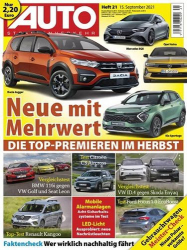 : Auto Strassenverkehr Magazin No 21 vom 15  September 2021
