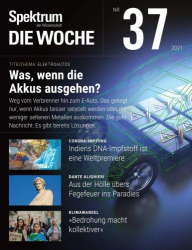 : Spektrum die Woche Magazin September No 37 2021
