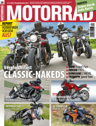 :  Motorrad Magazin No 20 vom 17 September 2021