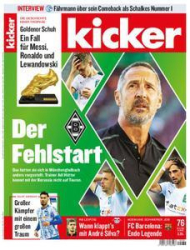 :  Kicker Sportmagazin No 76 vom 20 September 2021