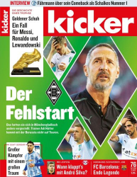: Kicker Sportmagazin No 76 vom 20  September 2021
