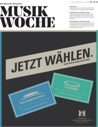 : Musikwoche Fachmagazin No 38-39 vom 20  September 2021
