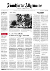 :  Frankfurter Allgemeine Zeitung vom 21 September 2021