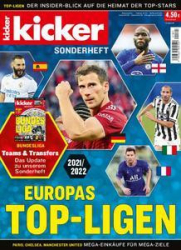 :  Kicker Sportmagazin Sonderheft - Europas Top-Ligen September 2021