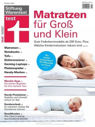 :  Stiftung  Warentest Test Magazin Oktober No 10 2021