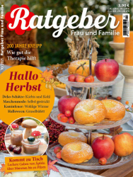 :  Ratgeber Frau und Familie Magazin Oktober No 10 2021