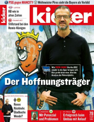 : Kicker Sportmagazin No 78 vom 27  September 2021
