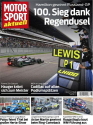 : Motorsport Aktuell Magazin No 42 vom 29  Oktober 2021
