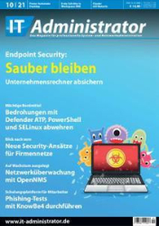 :  IT-Administrator Magazin Oktober No 10 2021