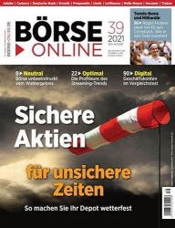 : Börse Online Magazin No 39 vom 30  September 2021
