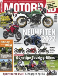 :  Motorrad Magazin No 21 vom 01 Oktober 2021