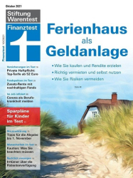 :  Stiftung Warentest Finanztest Magazin  Oktober No 10 2021