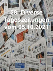 : 28- Diverse Tageszeitungen vom 05  Oktober 2021
