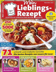 : Mein Lieblingsrezept Magazin No 11 November 2021
