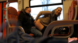 : Zum ersten Mal im Zug gefickt