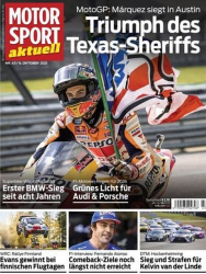 : Motorsport Aktuell Magazin No 43 vom 29  Oktober 2021
