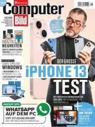 : Computer Bild Magazin No 21 vom 08  Oktober 2021
