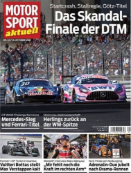 : Motorsport Aktuell Magazin No 44 vom 13  Oktober 2021

