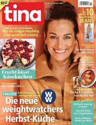 : Tina Frauenmagazin No 42 vom 13  Oktober 2021
