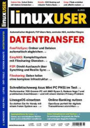 :  Linux User Magazin November No 11 2021