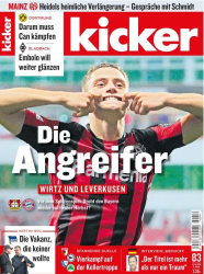 : Kicker Sportmagazin No 83 vom 14  Oktober 2021
