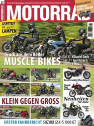 : Motorrad Magazin No 22 vom 15 Oktober 2021

