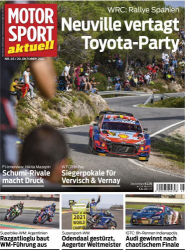 : Motorsport aktuell Magazin No 45 vom 20  Oktober 2021
