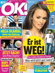 : Ok! Das Exklusiv-Magazin der Stars Magazin No 43 vom 20  Oktober 2021
