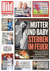 :  Bild am Sonntag vom 24 Oktober 2021