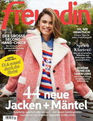 : Freundin Frauenmagazin No 23 vom 20  Oktober 2021
