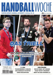 : Handballwoche Magazin No 43 vom 26  Oktober 2021
