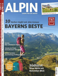 : Alpin Das Bergmagazin No 10 2021
