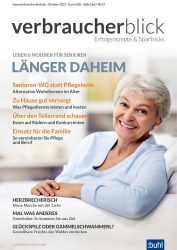 : Verbraucherblick Magazin Oktober 2021
