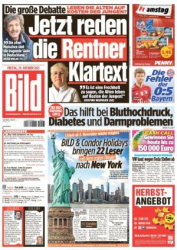 :  Bild Zeitung vom 29 Oktober 2021