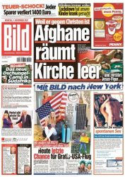 :  Bild Zeitung vom 01 November 2021